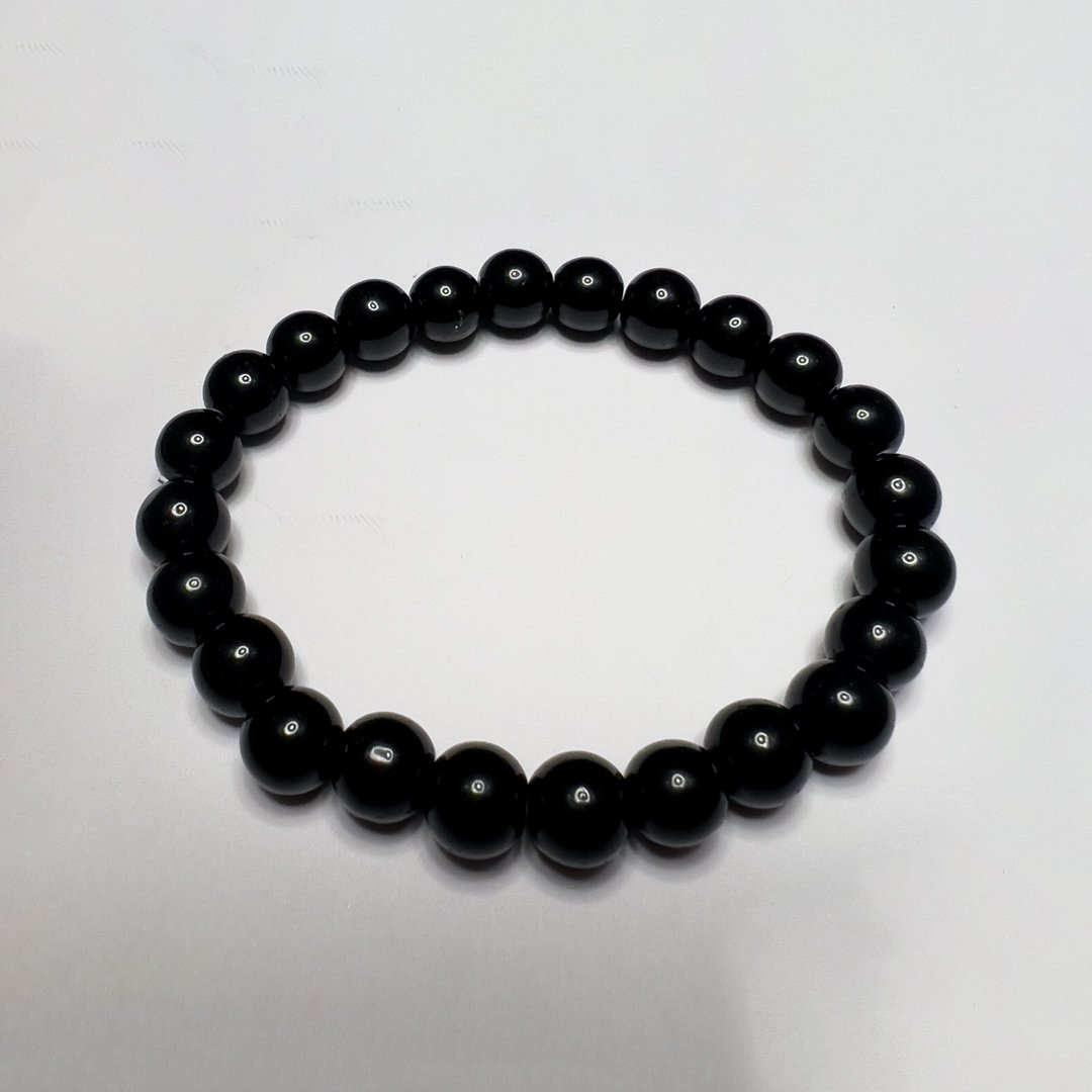 Black Beaded Bracelet | Rafahia