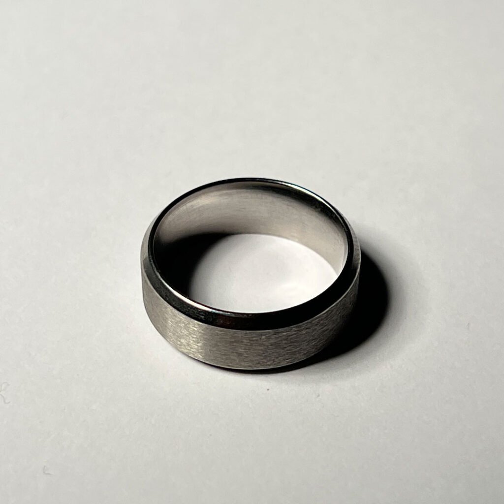 Brushed Silver Ring | Rafahia